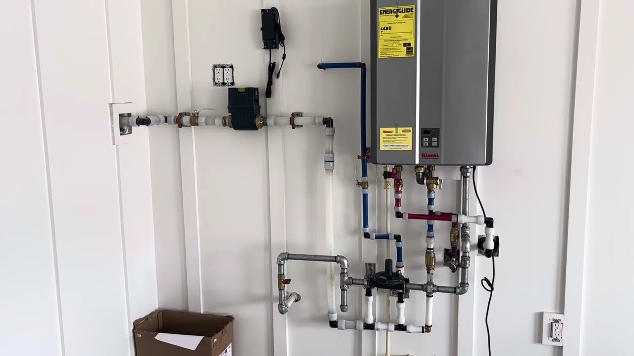 Tankless Water Heater Installation in Desert Center
